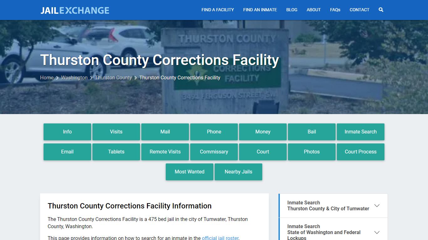 Thurston County Corrections Facility - Jail Exchange
